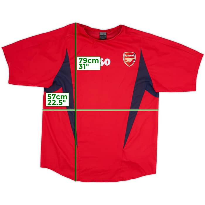 2003-04 Arsenal Nike Player Issue Training Shirt #60 - 8/10 - (L)
