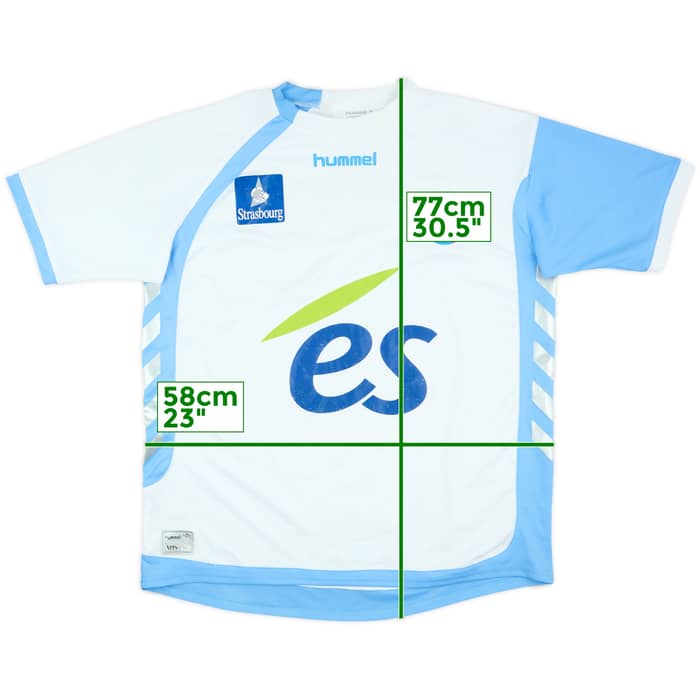2008-09 Strasbourg Home Shirt - 6/10 - (XL)