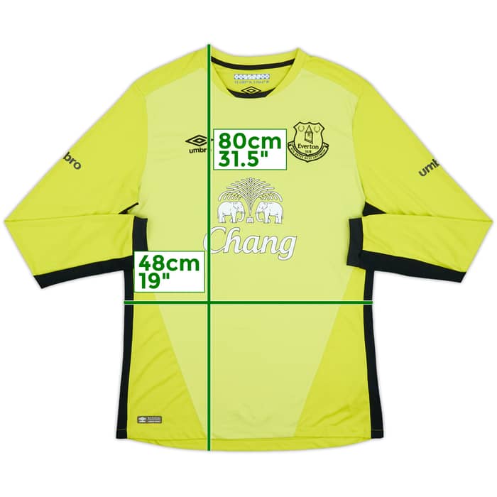 2016-17 Everton GK Shirt - 10/10 - (L)
