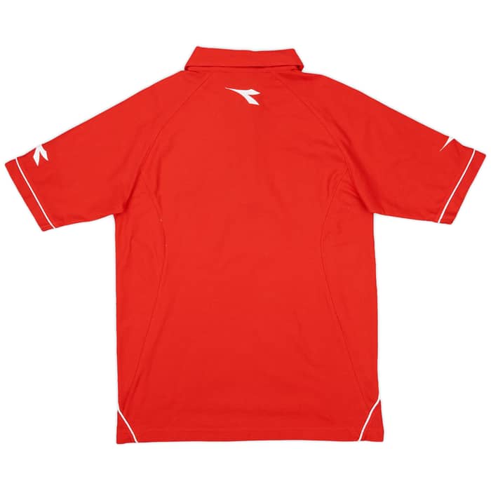 2008-09 FC Twente Diadora 1/4 Zip Polo Shirt - 9/10 - (S)