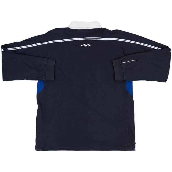 2001-02 Chelsea Umbro Polo L/S Shirt - 9/10 - (XL)