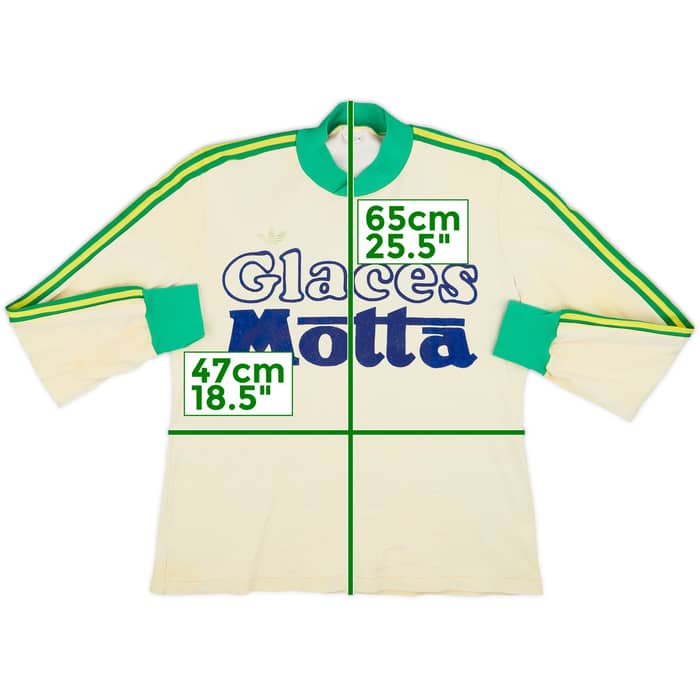 1980s adidas Template L/S Shirt #13 - 6/10 - (S)