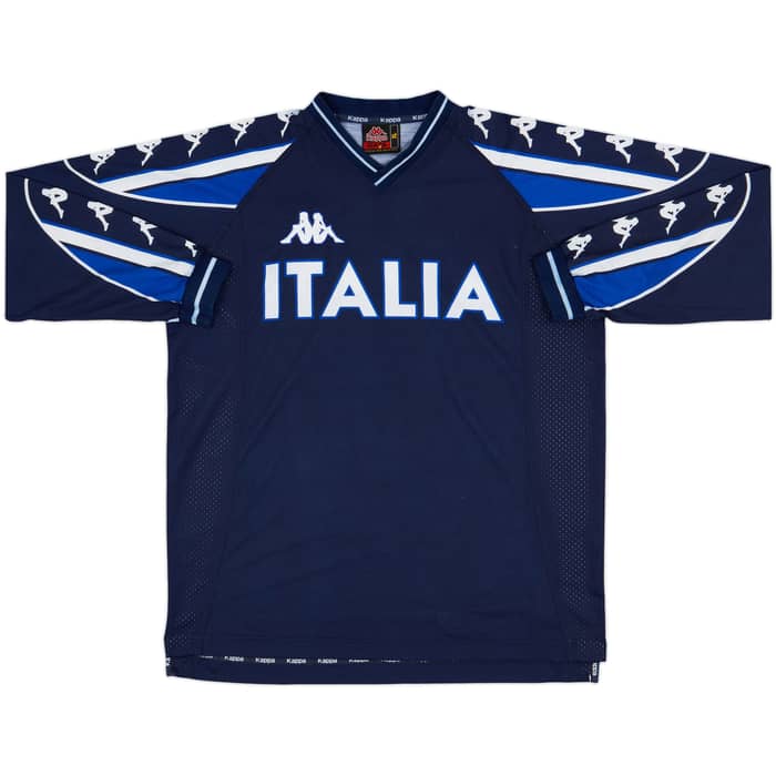 2000-01 Italy Kappa Training L/S Shirt - 9/10 - (XL)