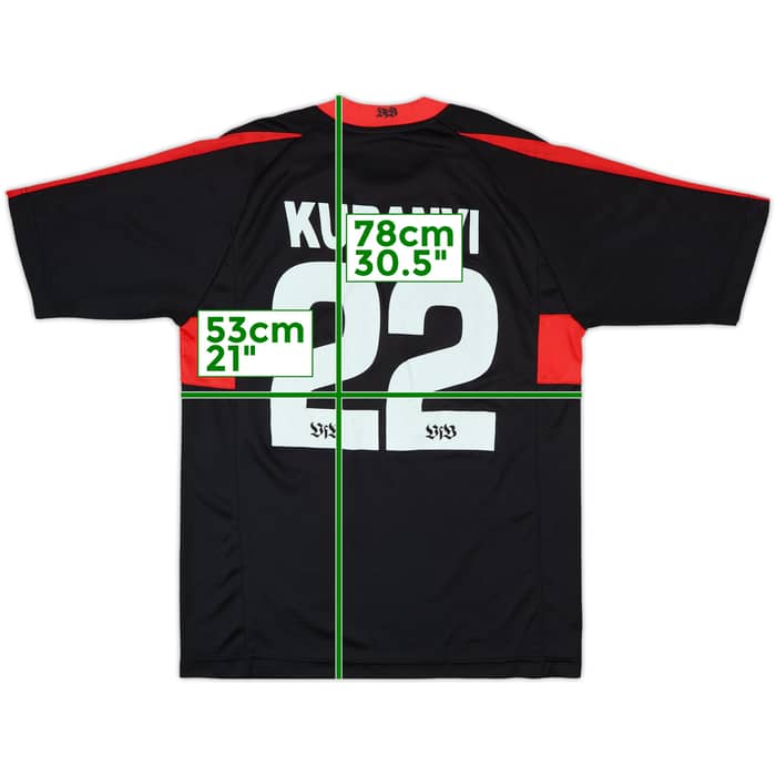 2003-04 Stuttgart Signed Third Shirt Kuranyi #22 - 8/10 - (XL)