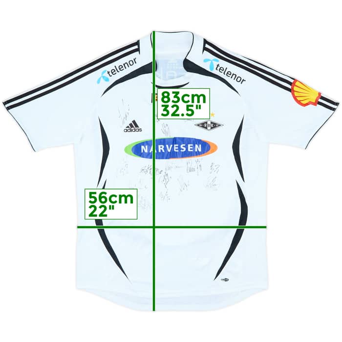 2006 Rosenborg Squad Signed Home Shirt - 8/10 - (XL)