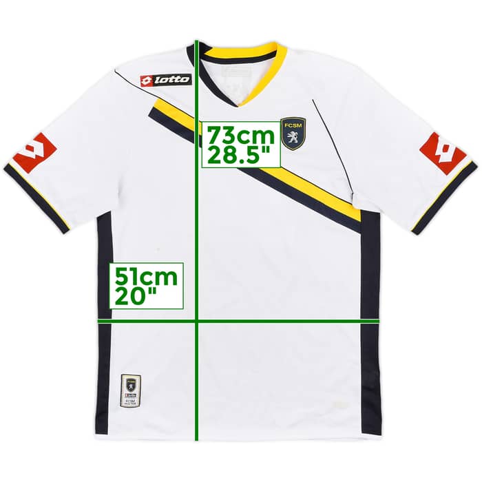 2011-12 Sochaux Signed Away Shirt Martin #14 - 8/10 - (M)