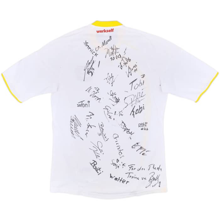 2009-10 Bayer Leverkusen Signed Away Shirt - 8/10 - (M)