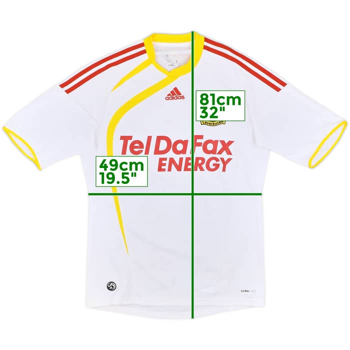 2009-10 Bayer Leverkusen Signed Away Shirt - 8/10 - (M)
