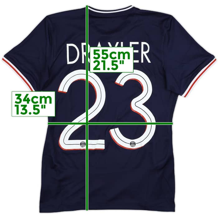 2020-21 Paris Saint-Germain Home Shirt Draxler #23 (Women's M)