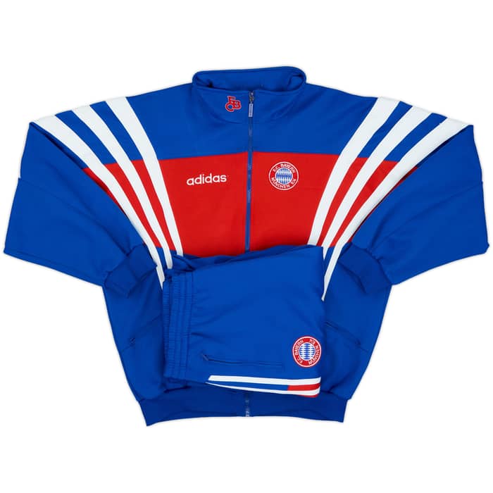 1995-96 Bayern Munich adidas Tracksuit - 9/10 - (M)