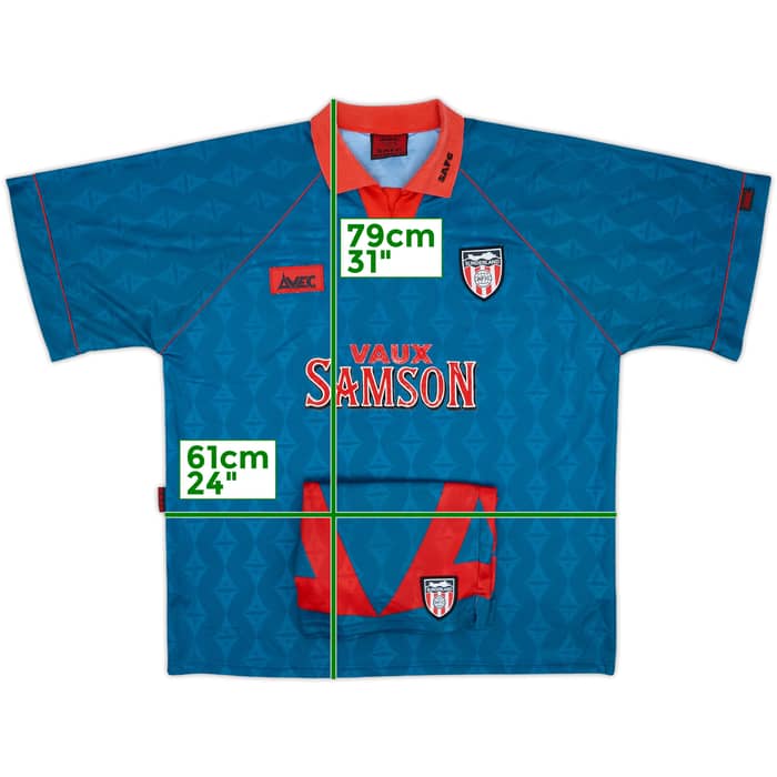 Camiseta de visitante del Sunderland 1994-95 y Shorts - 8/10 - (XL)
