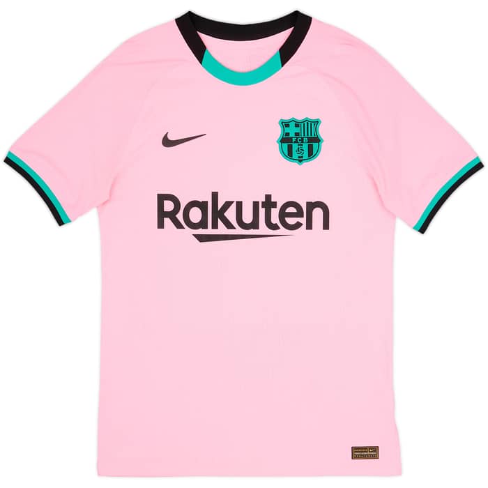 Camiseta auténtica de la tercera equipación del Barcelona 2020-21 Messi #10 - 10/10 - (S)