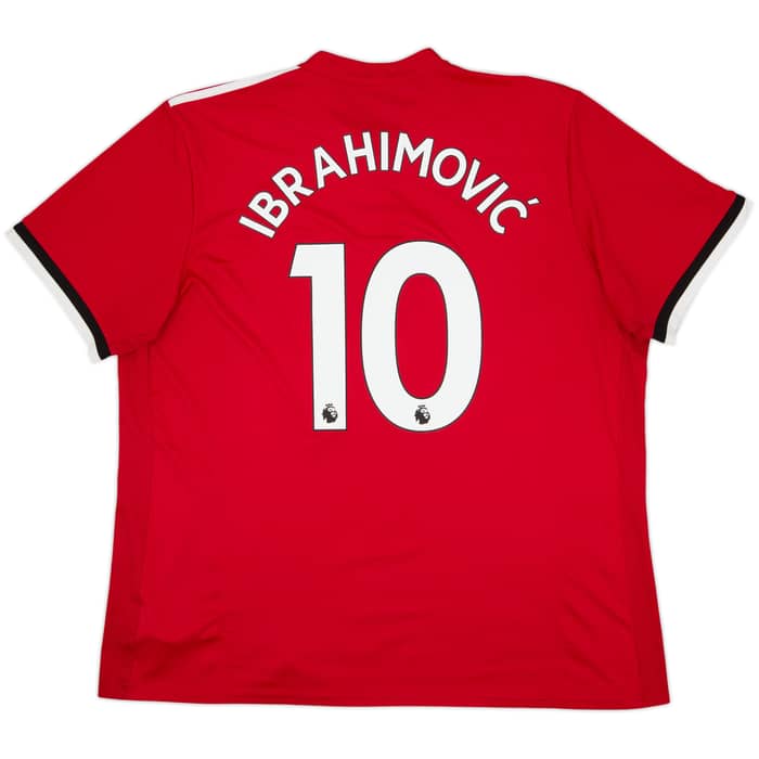 2017-18 Manchester United Home Shirt Ibrahimovic #10 - 5/10 - (XXL)