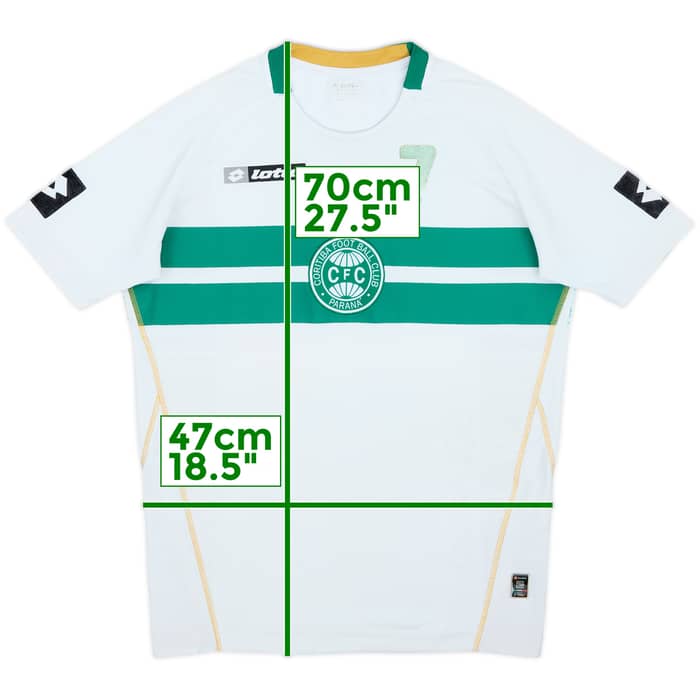 2008 Coritiba Home Shirt #7 - 6/10 - (L)