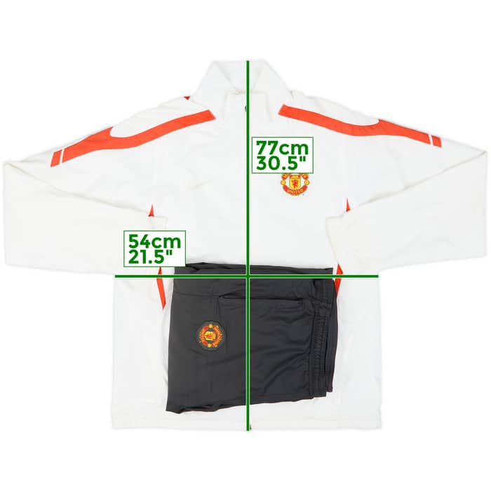 2010-11 Manchester United Nike Tracksuit - 3/10 - (M)