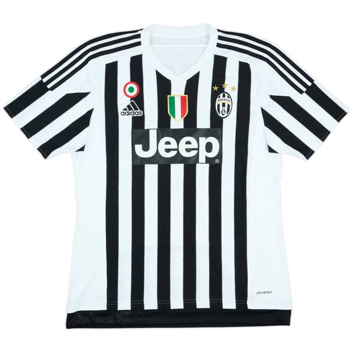 2015-16 Juventus Signed Home Shirt Morata #9 - 8/10 - (L)