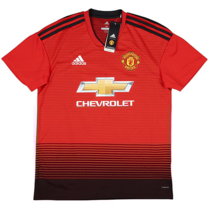 2018-19 Manchester United Home Shirt Pogba #6 (M)