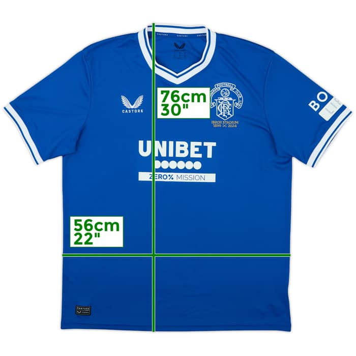 2024-25 Rangers '125 Years Heritage' Fourth Shirt - 8/10 - (XL)