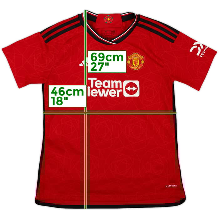 2023-24 Manchester United Home Shirt - 10/10 - (Women's M)