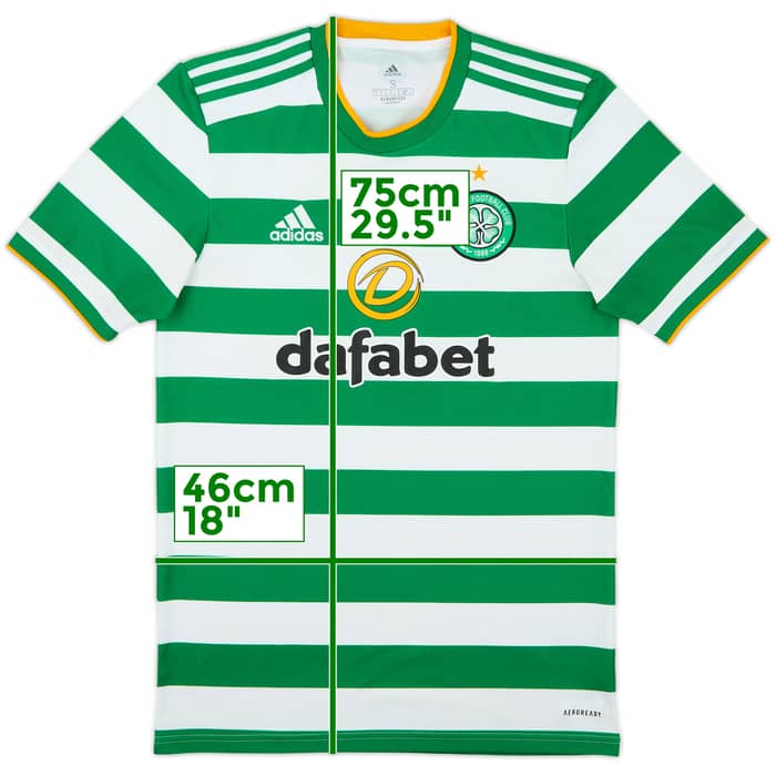 2020-21 Celtic Home Shirt - 7/10 - (S)