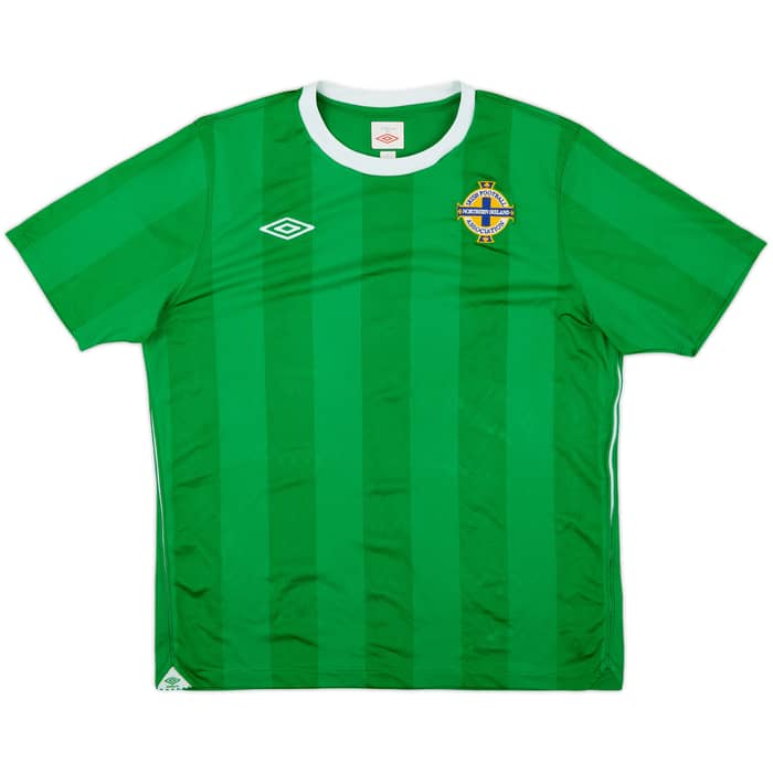 2010-12 Northern Ireland Home Shirt - 8/10 - (L)