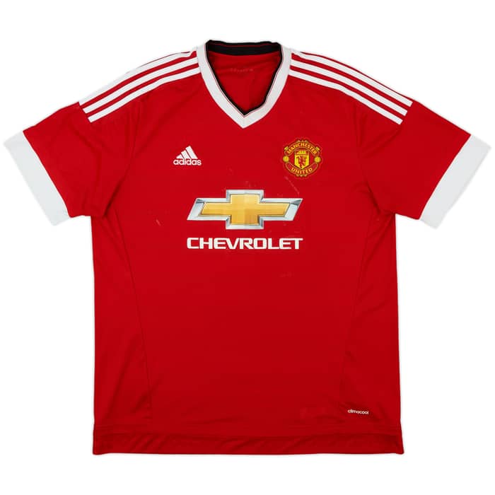 2015-16 Manchester United Camiseta de Local - 5/10 - (XL)