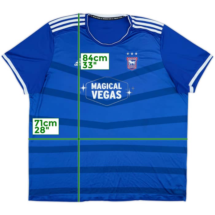 2019-20 Ipswich Home Shirt - 5/10 - (XXL)