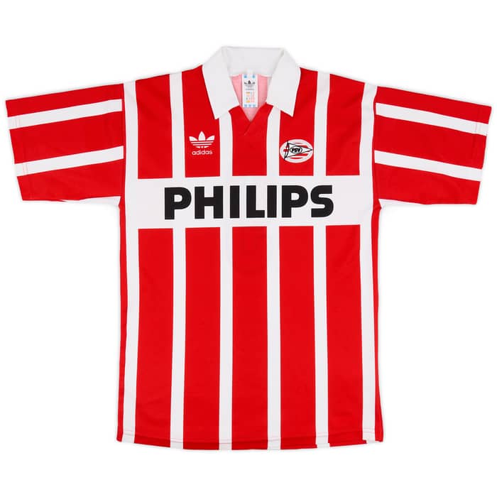 1990-92 PSV Home Shirt #9 (Romario) - 8/10 - (M)