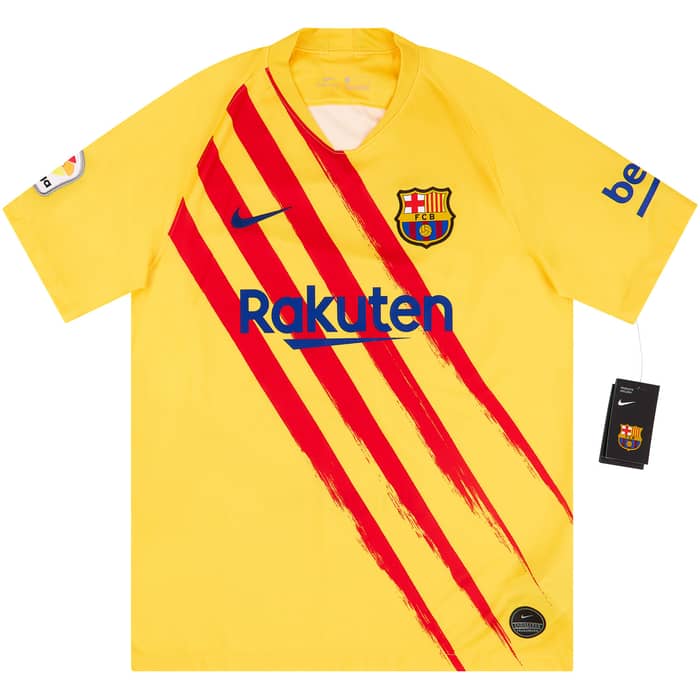 2020-21 Barcelona 'Senyera' Fourth Shirt