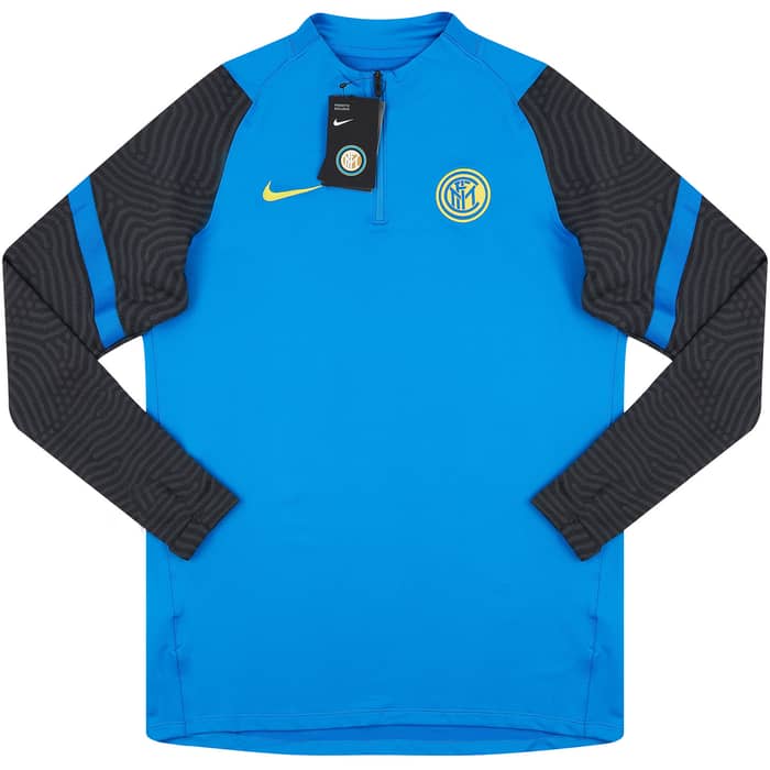 2020-21 Inter Milan Nike 1/4 Zip Training Drill Top