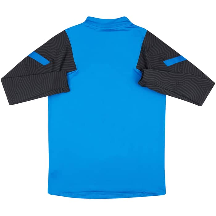 2020-21 Inter Milan Nike 1/4 Zip Training Drill Top