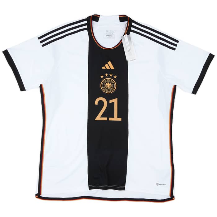 2022-23 Germany Home Shirt Gundogan #21 (XL)