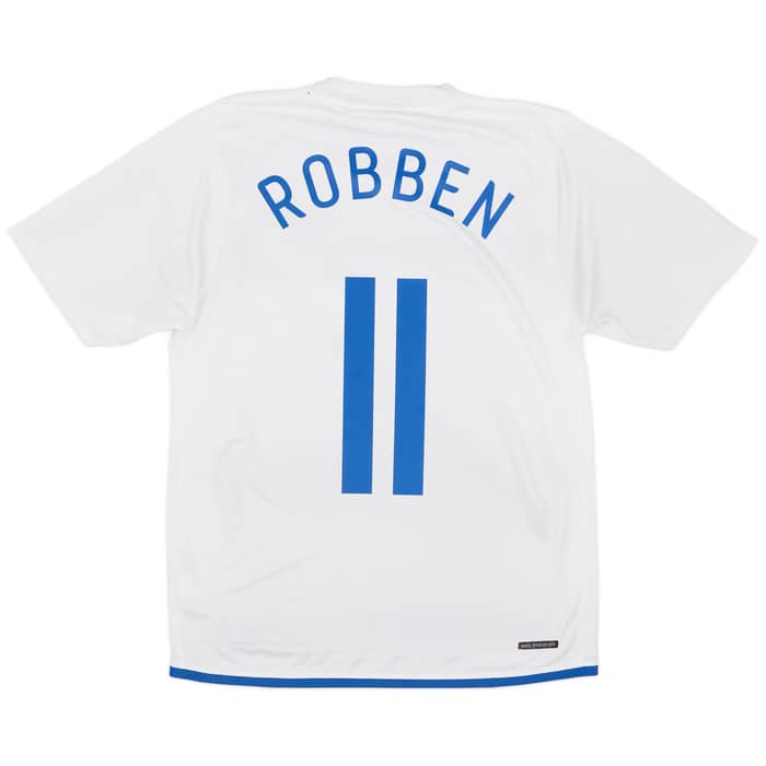 2006-08 Netherlands Away Shirt Robben #11 - 7/10 - (S)