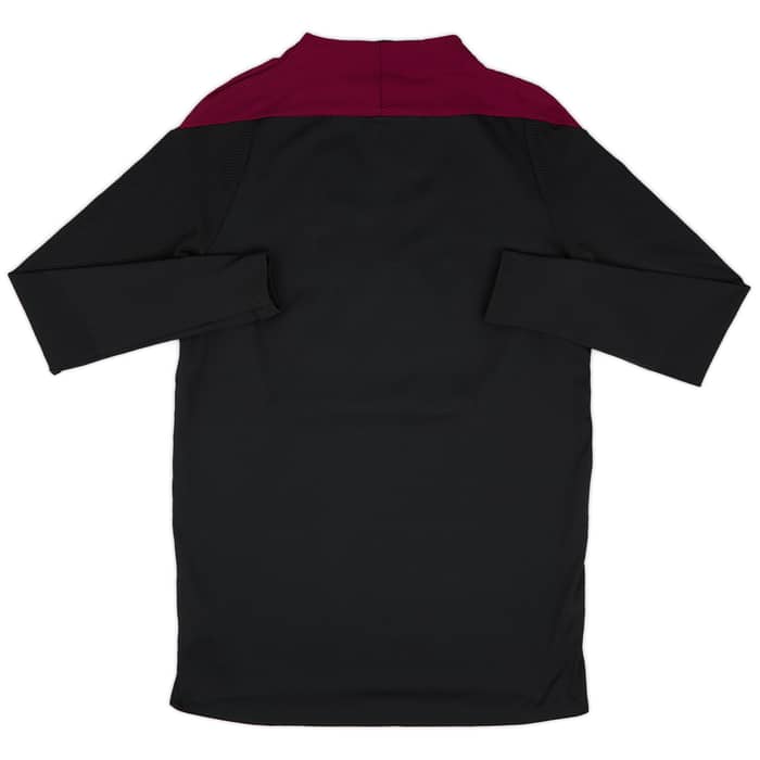 2020-21 Paris Saint-Germain x Air Jordan Player Issue Vaporknit 1/4 Zip Training Top