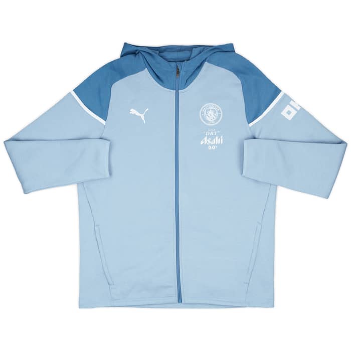 2023-24 Manchester City Player Issue Casuals Hooded Jacket (L)