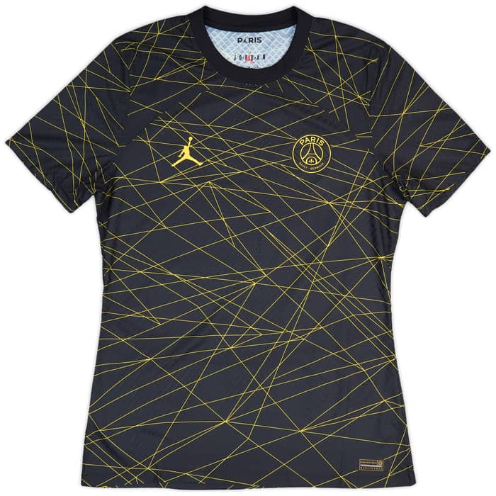 2022-23 Paris Saint-Germain x Air Jordan Player Issue Fourth Shirt