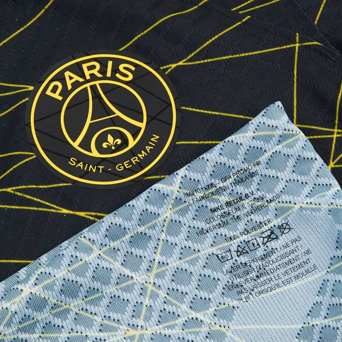 2022-23 Paris Saint-Germain x Air Jordan Player Issue Fourth Shirt