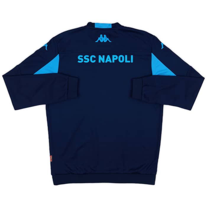 2017-18 Napoli Player Issue Training Top - 5/10