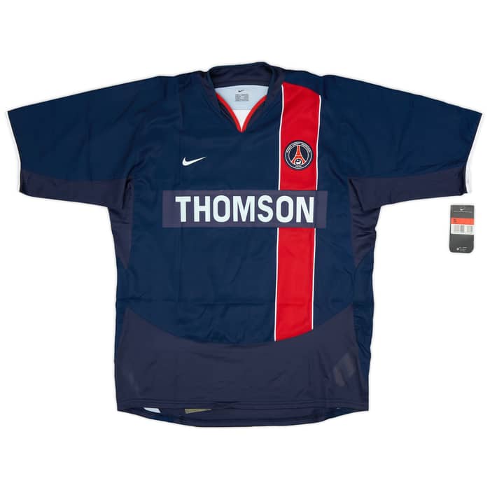2003-04 Paris Saint-Germain Player Issue Home Shirt Pauleta #9 (L)