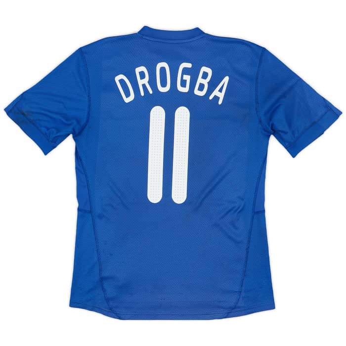 2009-10 Chelsea Home Shirt Drogba #11 - 5/10 - (XL)