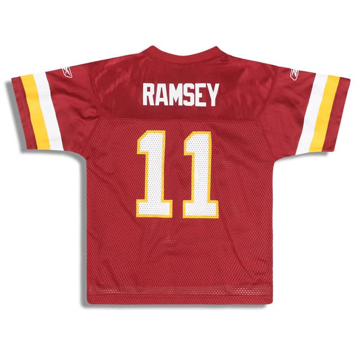 2003-04 Washington Redskins Ramsey #11 Reebok On Field Jersey (Home) Y