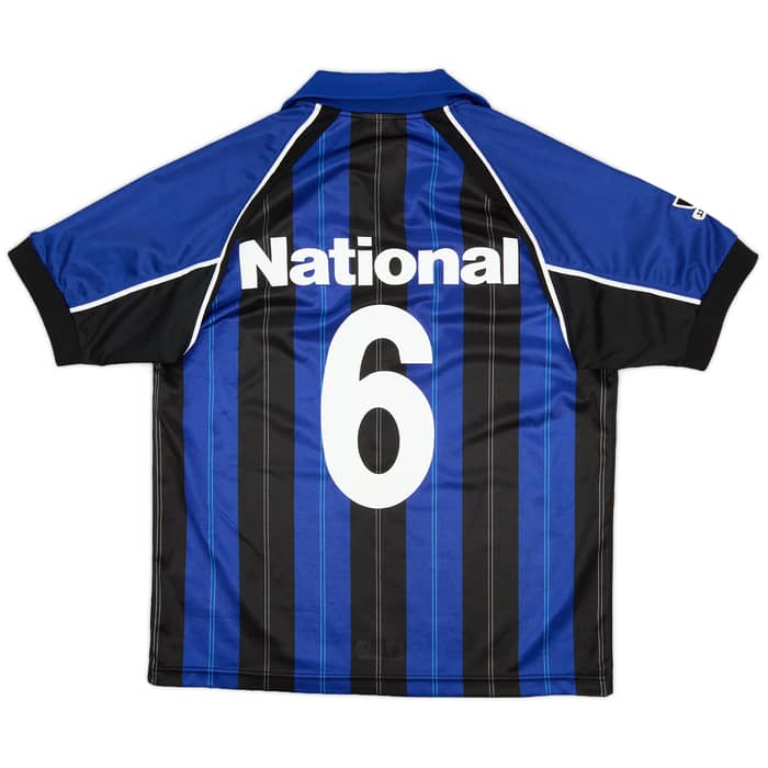 1999-00 Gamba Osaka Home Shirt #6 (Inamoto) - 9/10 - (L)