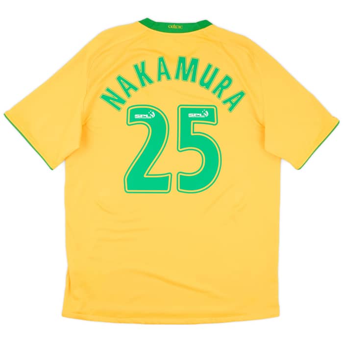 2008-09 Celtic Away Shirt Nakamura #25 - 9/10 - (L)
