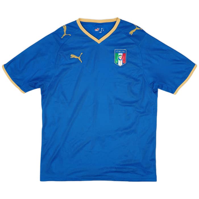 2007-08 Italy Home Shirt - 6/10 - (M)