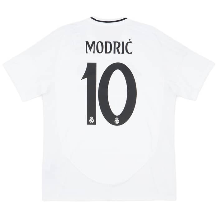 2024-25 Real Madrid Home Shirt Modric #10