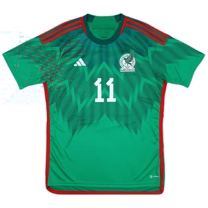 2022-23 Mexico Home Shirt S.Gimenez #11 - As New