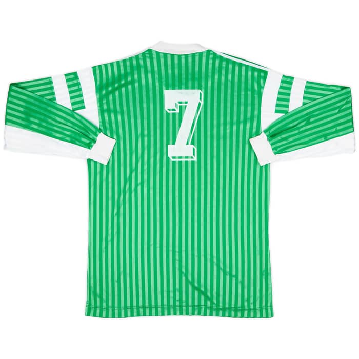 1991-92 Coupe de France L/S Shirt #7 - 7/10 - (L/XL)