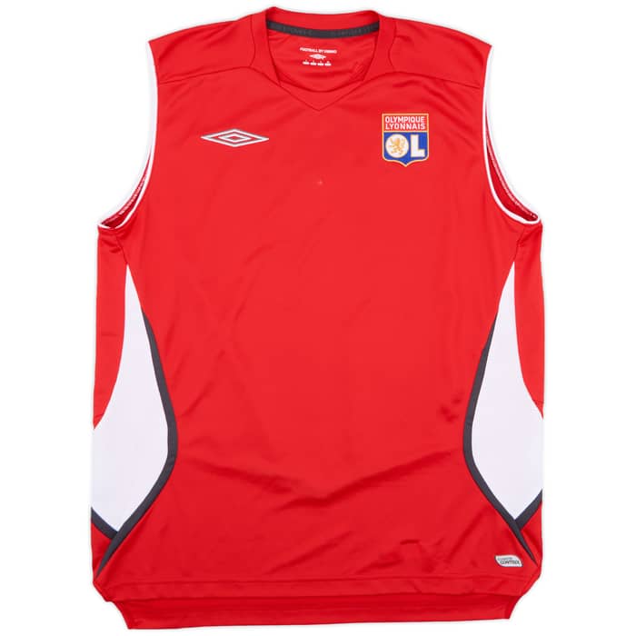 2006-07 Lyon Umbro Training Vest - 8/10 - (L)