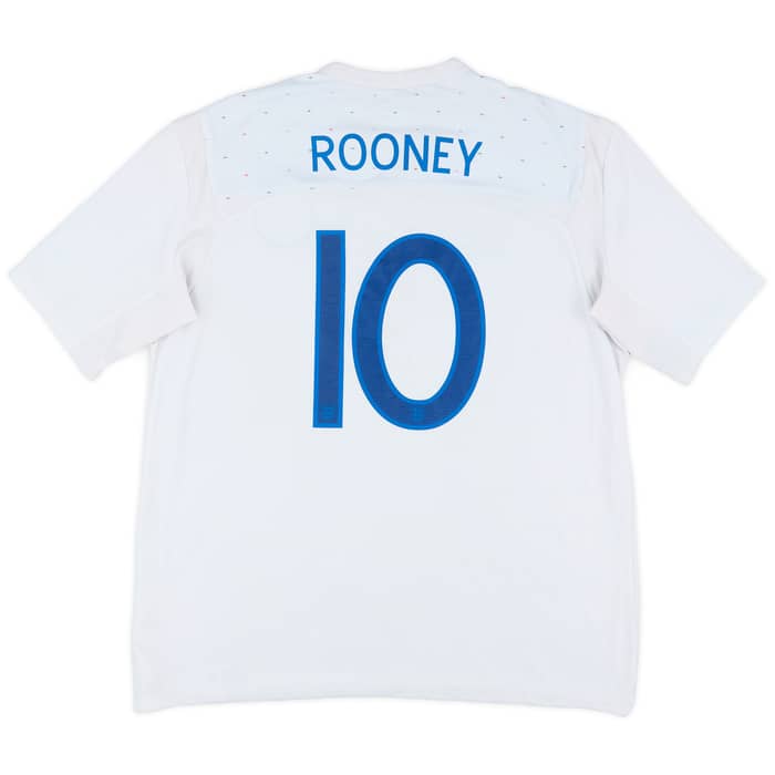 2010-11 England Home Shirt Rooney #10 - 6/10 - (XXL)