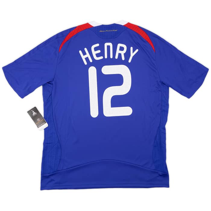 2007-08 France Home Shirt Henry #12 (L)